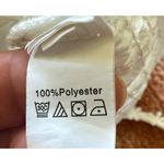 White Daisy Trim Smocked Crop Cami Top Button Front Coquette Cottagecore Size L Photo 6