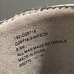 Seven Dials  Simpson combat boots sz 9.5M zip side lace up buckle studded details Photo 5