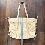 FRANCES BIASIA tan/natural leather shoulder bag Photo 14