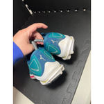Mizuno ‎ Wave Rider Womens Shoes Size 9 Color Turquoise/Pink/Yellow/White Sneaker Photo 5