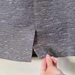 Coldwater Creek Shimmery Sequin Tweed Pencil Skirt Size 6 Gray Photo 4