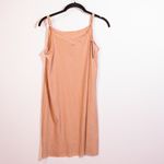 NEW Soma Intimates Smoothing Shaping Mini Dress Slip Soft Tan Neutral Large Photo 0