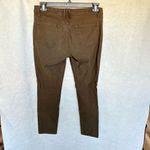 Kut From The Kloth Mia Toothpick Skinny Jeans Size 8 Brown Mid-Rise Denim Photo 1