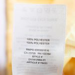 Wilfred Aritzia Sonnet Ruched Satin Scoop Neck Crop Top Camisole Tank Top Yellow Photo 2