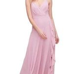 ASTR the Label Dress Holland Maxi Ruffle Detail Lilac Purple Size Medium Photo 0