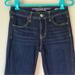 American Eagle  Dark Wash Jean Jeggings Size 2 Regular Photo 2
