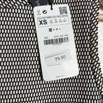 ZARA  Scuba Net Mesh Fit & Flare Sleeveless Skater Mini Dress Size XS Photo 8