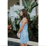 Lovers + Friends  Caspian Crystal Blue Shift Dress Photo 5