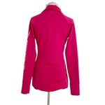 Brooks  Size Medium Zip Up Jackets Sweater Pockets Pink Photo 4