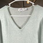 Vineyard Vines Sweater Women's Small Wool Cashmere Blend V Neck Ultra Soft Photo 1
