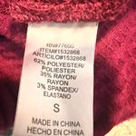 Chaser Maroon Long Sleeve Hooded Waffle Knit Photo 7