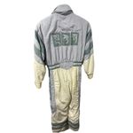 Men's Blue Bogner Ski Suit Snowsuit Sz 10 Vintage Retro RARE White‎ Blue Green Photo 11
