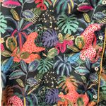 World Market Women’s sleep shirt Nightgown Size L/XL Jungle Theme Leopards Blue Size L Photo 3