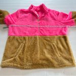 Lilly Pulitzer NWT  Keala Sherpa 1/2 Zip Popover Pink Pockets Size‎ XXL Photo 7