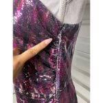 MISA Los Angeles Nova Dress Purple Womens Size Medium Photo 11