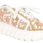Free People Catch Me If You Can Crocheted Platform Sneakers | Size 41 Photo 0