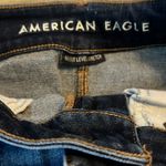 American Eagle Hi Rise Mini Skirt Medium Wash Size 4 Photo 2