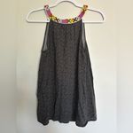 THML  Anthropologie embroidered tank sz L Photo 2