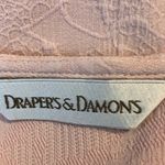 draper's & damon's Drapers & Damon’s Size XL Sleeveless Pale Pink Raised Floral style mater… Photo 8