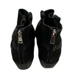 Dolce Vita Booties Womens 8.5 Black Faux Suede Block Heel Zipper Boho Western Photo 3