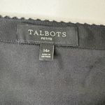 Talbots  Womens Diamond Print Wool Skirt Sz 14P‎ | Office Career Neutral Classic Photo 5