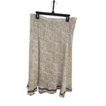 Christopher & Banks  Reversible Cottagecore boho Floral Midi Skirt large Photo 1