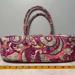 Vera Bradley Plaid Meets Paisley Frame Shoulder Bag Purse Photo 6