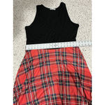 Womans Guberry Sleeveless V Neck Pullover Fit N Flare Midi Dress Xxl Black Photo 5