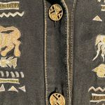 Vintage Saint Germain Paris Gold embroidered jacket Black Photo 6