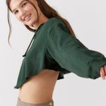 Urban Outfitters Tide Cropped Hoodie Sweatshirt Photo 1