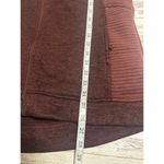 The North Face  Full Zip Fleece Hooded Sweatshirt Jacket Women's Large Maroon Photo 4
