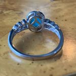 Sleeping Beauty Turquoise Sterling Silver Ring Size 9 Photo 4