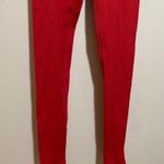 Carbon 38 Ribbed 7/8 Leggings Red Size XS Photo 5