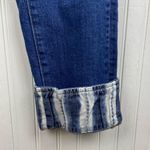 Pilcro and the Letterpress Anthropologie Slim Boyfriend Jeans Tie Dye Cuffed 26 Photo 7