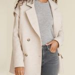 Veronica Beard  Ikaria Oversized Dickey Coat Oatmeal XL Photo 1