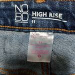 No Boundaries NoBo 11 29x28 High Rise Dark Wash Distressed Jeans Photo 6