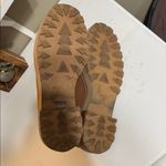 Schutz  Brown Leather Winter Boots with Purple Laces Photo 8