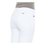 KanCan LA jeans 27” Opaque white denim sleek skinny cut raw hem zipper details Photo 11