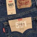 Levi's NWT 501 High Rise Denim Shorts Size 28 Photo 4