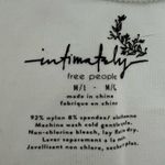 Free People Ribbed Mock Neck Open Back Top Size M/L Photo 5