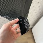 Lululemon Swiftly Tech Tee Stripe Black White Photo 4