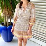 Current Air  Los Angeles Ruched Long Sleeve Dress Size Medium Photo 0