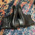 B Makowsky Ringo Black Leather Ankle Bootie Size 6 Photo 2