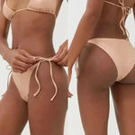 Urban Outfitters  Les Girls Les Boys Metallic Bikini Bottom Size Medium NWT $80 Photo 9