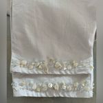 Ruby Rd White Embellished Hem Straight Leg Pants Size 14 (1117) Photo 6