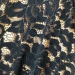 Eliza J Blue Lace & Faille Cocktail Dress. Size 14. Photo 7