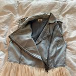 Tobi Size small  Jean / tutu hybrid dress Photo 5