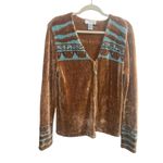 Soft Surroundings ✨ Zip Front Embellished Sz XL Jacket Cardigan✨ Photo 3