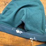 Hollister  Womens Bikini Top Only Swim‎ Suit S Snall Green Teal Floral Photo 4