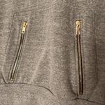 Aviator Nation Rare Rainbow Velvet Stripe Pullover Hooded Sweatshirt Photo 3